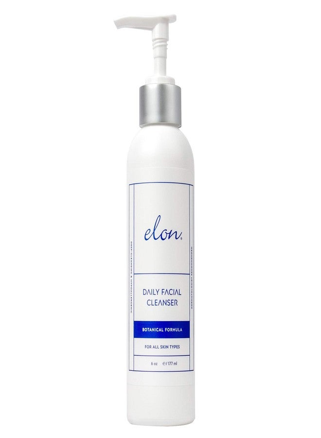 Elon Daily Facial Cleanser - Hydrating Skin Cleanser w/Botanical Extracts - Daily Face Wash- Suitable For All Skin Types (6 fl. oz.) - Image 1